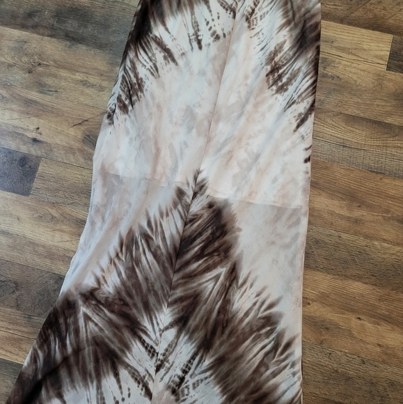 Vince Camuto Women's Printed Blouson Maxi Dress Size 2 - Picture 10 of 11